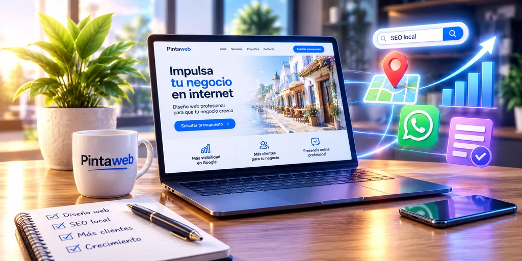 Diseño web profesional, SEO local y presencia online para negocios